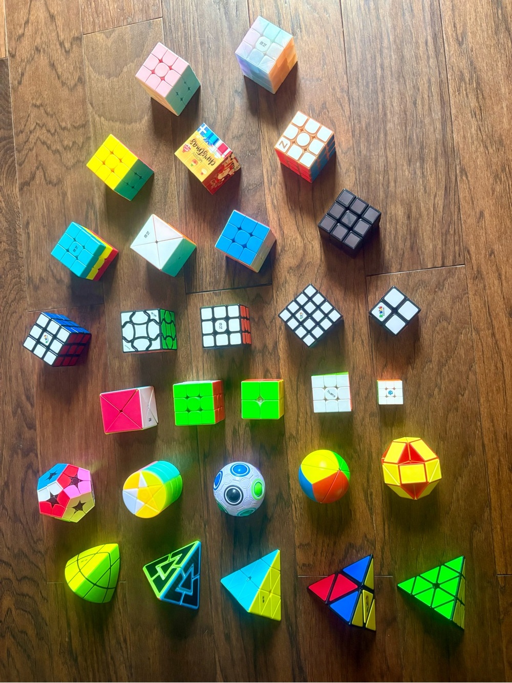 Magnetic Speed Cube Puzzle Set - Multicolor